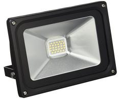 LYO projecteur lED sMD extra-plat intégré, Noir, 19 x 14 cm