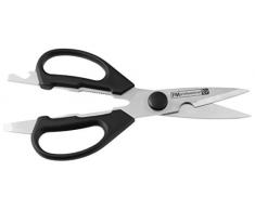 fmprofessional 21812Â Pozi Ciseaux de Cuisine, Acier Inoxydable, Noir, 50Â x 50Â x 20Â cm