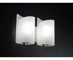 Selene papiro Applique murale 70 W, blanc brillant