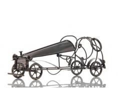 LUDI-VIN Porte Bouteille MÃ©tal Cabriolet