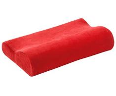 Oreillers et matelas de santé Elsa - Housse de rechange 50/9 cm rouge