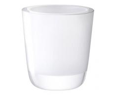 LSA International Otto Vase en Verre, Verre, Blanc, 27Â cm