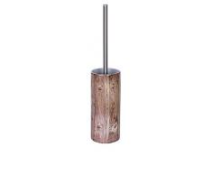 RIDDER 2112408 Brosse de Toilette, Porcelaine, Marron, env. 8,8 x 8,8 x 38 cm