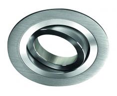 CristalRecord Helium - Spot encastrable, rond, aluminium