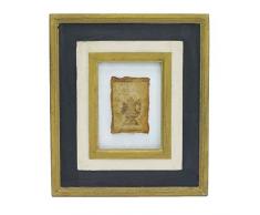 Better & Best 1971093Â âÂ Tableau Mural avec Gravure de Vase et Fond en Verre, 33Â x 38,1Â cm