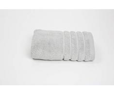 DON ALGODÃN Zero Twist Serviette de lavabo, Brouillard, 50 x 100 cm