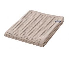 MÖVE Piquée Serviette de Toilette 50 x 100 cm, Fabriqué en Allemagne, 100% Coton, Cashmere (Marron)