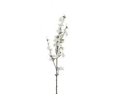 Aufora H0389Â a artificielles Tige Fleur de cerisier avec des fleurs, Blanc