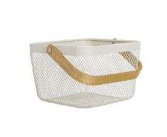 Dcasa Corbeille à Fruits avec poignée en Bambou, décoration, Meubles, Autocollants, décoration de la Maison, Unisexe, Adulte, Couleur Unique