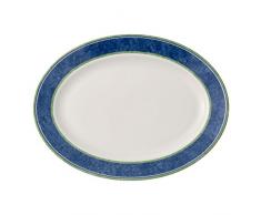 Villeroy & Boch Switch 3 Plat de service, 35 cm, Porcelaine, Blanc/Bleu/Vert