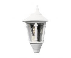 Konstsmide Konst Smide Virgo 569-250 Applique Murale En Aluminium Laqué 1 X 60 W Protection Ip23 Blanc Mat 24 X 15 X 44 Cm