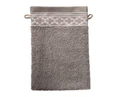 Santens PIO Eponge Lot de 2 Gants de Toilette, Coton, Nougat, 2X1622