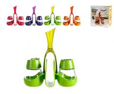 Home 8807000 Lot de 10 poivres en verre et plastique