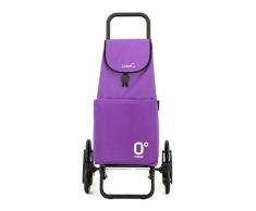 GARMOL Chariot de Courses 66L Violet