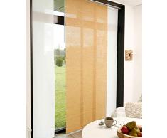 MADECOSTORE Panneau Japonais Tamisant Paille Tissée - Paille - L45 x H280cm