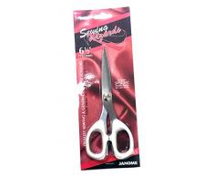 Janome Couture Ciseaux dusage général, en MÃTAL, Gris, 16.5 x 10.25 x 1 cm