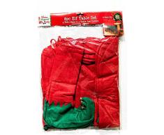 PMS 8PC Elf Housse de Chaise Pied de Table et Ensemble de Sac en Plastique W/Heade