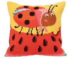 Collection DArt 5022 Mme Pott Kit de Coussin Gros Trous Coton Multicolore 50 x 45 x 0,1 cm