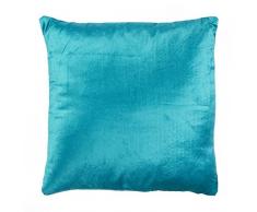 Thedecofactory 443131 Coussin, Polyester, Bleu, 40 x 40 x 3 cm