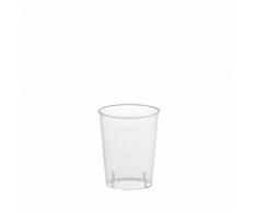 Papstar Lot de 24 X 40 Verres à Liqueur, PS 4 Cl à 4, 2 Cm 5, Transparent