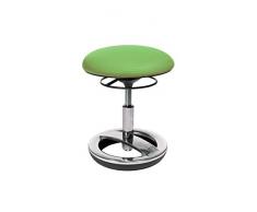 Topstar sitness bobby sU89BR0 tabouret pour enfant, en aluminium, revêtement brillant standfußring vert