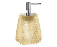 Gedy Irina Distributeur de Savon, résine, Beige, 9,9 x 9,9 x 16