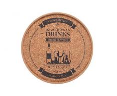 T&G Woodware Plateau Rond imprimÃ©, Multicolore