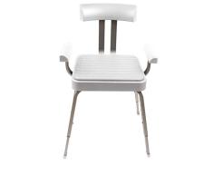 Croydex Chaise de Douche en TPR Blanc Taille Unique