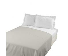 Savile Row Drap Plat, Coton, Duck Egg, 255 x 230 cm