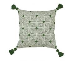 furn. Coussin Garni de Plumes de chia, Sauge, 50 x 50cm