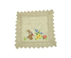 Bellanda 3543â30Â x 30Â rectangulaire Sets de Table, Polyester, Naturel, 30Â x 30Â x 0,5Â cm