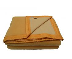 Comptoir du Linge LAI522MAIS Couverture, Laine, Maïs/Champagne, 240x220 cm