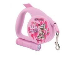 WESCO Jeli Deli Joli Chien Laisse rÃ©tractable avec Lampe Torche