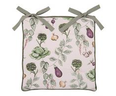 Clayre & Eef TKG29 Coussin de Chaise avec Mousse Vert 40 x 40 cm