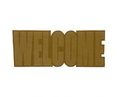 Dcasa Tapis antidérapant Welcome Référence DC Textiles pour la Maison Unisexe Adulte, 75 x 30 x 0,7 cm