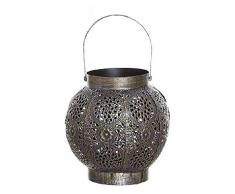 Dcasa Bougeoir en métal avec bougeoirs et bougeoirs pour décoration dintérieur Unisexe Adulte, Multicolore (Multicolore), Unique