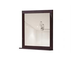 LifeStyleDesign 7575054 Miroir, Bois, Marron