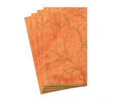 Caspari 14213G Serviettes de table en papier Majolica doré Orange 15 par paquet