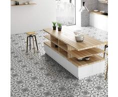 Ambiance-Live col-floor-RV-0611 Stickers carrelage sol, Vinyle, Leonardo, 60 x 100 cm