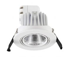 Opple 140044096 LED Spot, Aluminium/Plastique, Blanc