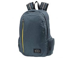 SKECHERS S885 Sac à dos type décontracté unisexe pour adulte avec poche intérieure, iPad, tablette, pour usage quotidien, pratique et polyvalent Taille unique bleu nuit