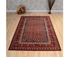 Mastercraft 15610 Tapis, Laine, Red, 135cm x 200cm