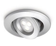 Philips Spot encastrÃ© LED Ledino Luminaire dintÃ©rieur MÃ©tallique Aluminium