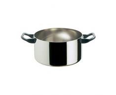 Alessi 90101/20 T la Cintura Di Orione Casserole en Multiply (Aisi 430, Aluminium, Acier Inoxydable 18/10), Ã 20 Cm