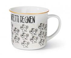 NICI 45017 Tasse en porcelaine pour vous permettre de renverser des confettis