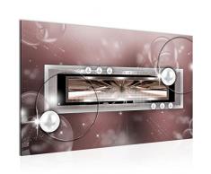 Tableau decoration murale Abstrait - XXL Impression sur Toile Salon Appartment 1 Parties - prÃªt Ã accrocher - 100614a