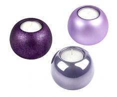 Comarco Sa 11124 Bougeoir Multicolore 7,5 x 7,5 x 7,5 cm