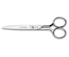 3 Claveles 5 - Ciseaux de Couture castellana, 15,24 cm