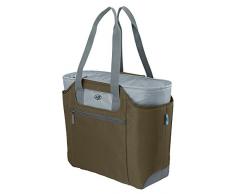ALFI 0007.020.813Â Isobag L Sac Isotherme 2Â piÃ¨ces et Sac de Courses en Polyester, Marron, 0