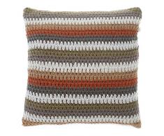 Dutch Decor Coussin Casta 45x45 cm Cognac - Coussins DÃ©co - Oreiller DÃ©coratif - DÃ©houssable - ZippÃ©